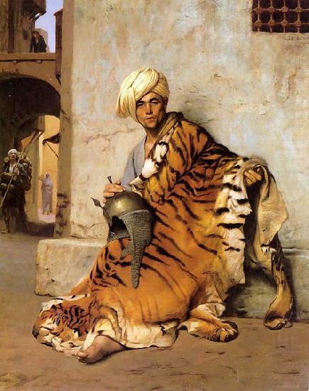 Pelt Merchant of Cairo, Jean-Leon Gerome